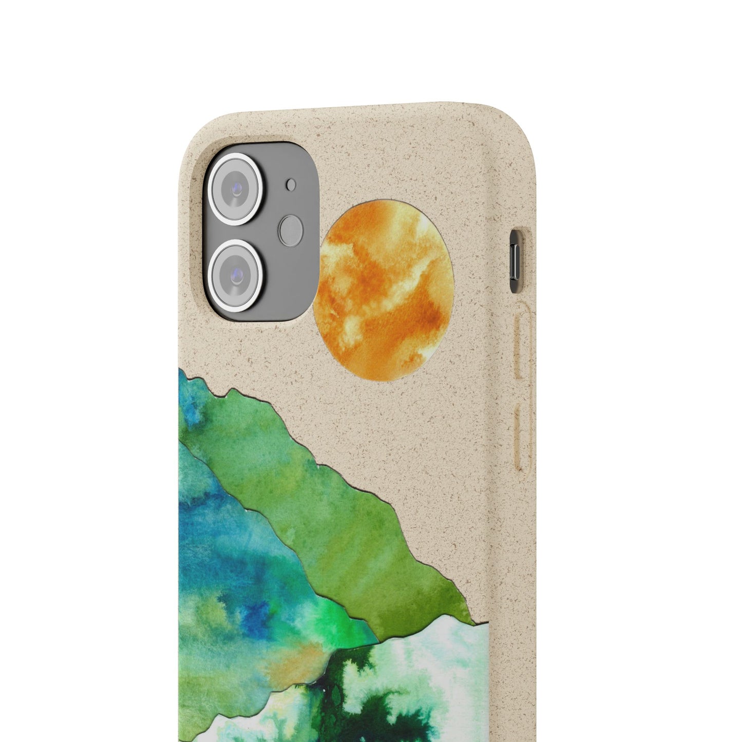 biodegradable & magsafe® phone case — mountain sunset