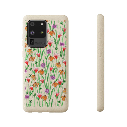 Wildflower Garden — Biodegradable & MagSafe® Phone Case