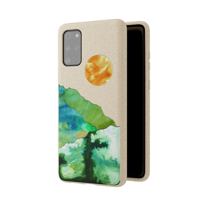Biodegradable & MagSafe® Phone Case — Mountain Sunset