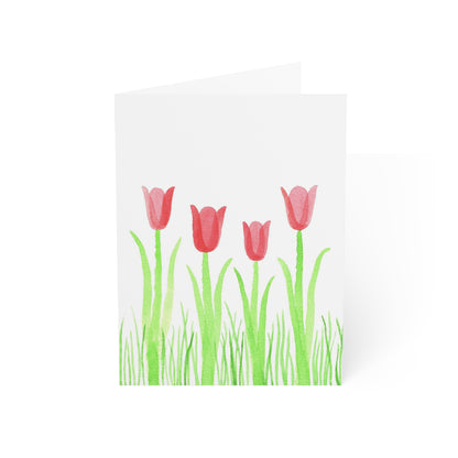 Tulips Greeting Card - Set of 10, 30, or 50