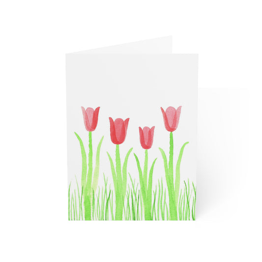 Tulips Greeting Card - Set of 10, 30, or 50