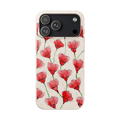Biodegradable & MagSafe® Phone Case — Poppy
