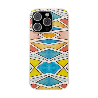 Kaleidoscope Sunset — Biodegradable Phone Case