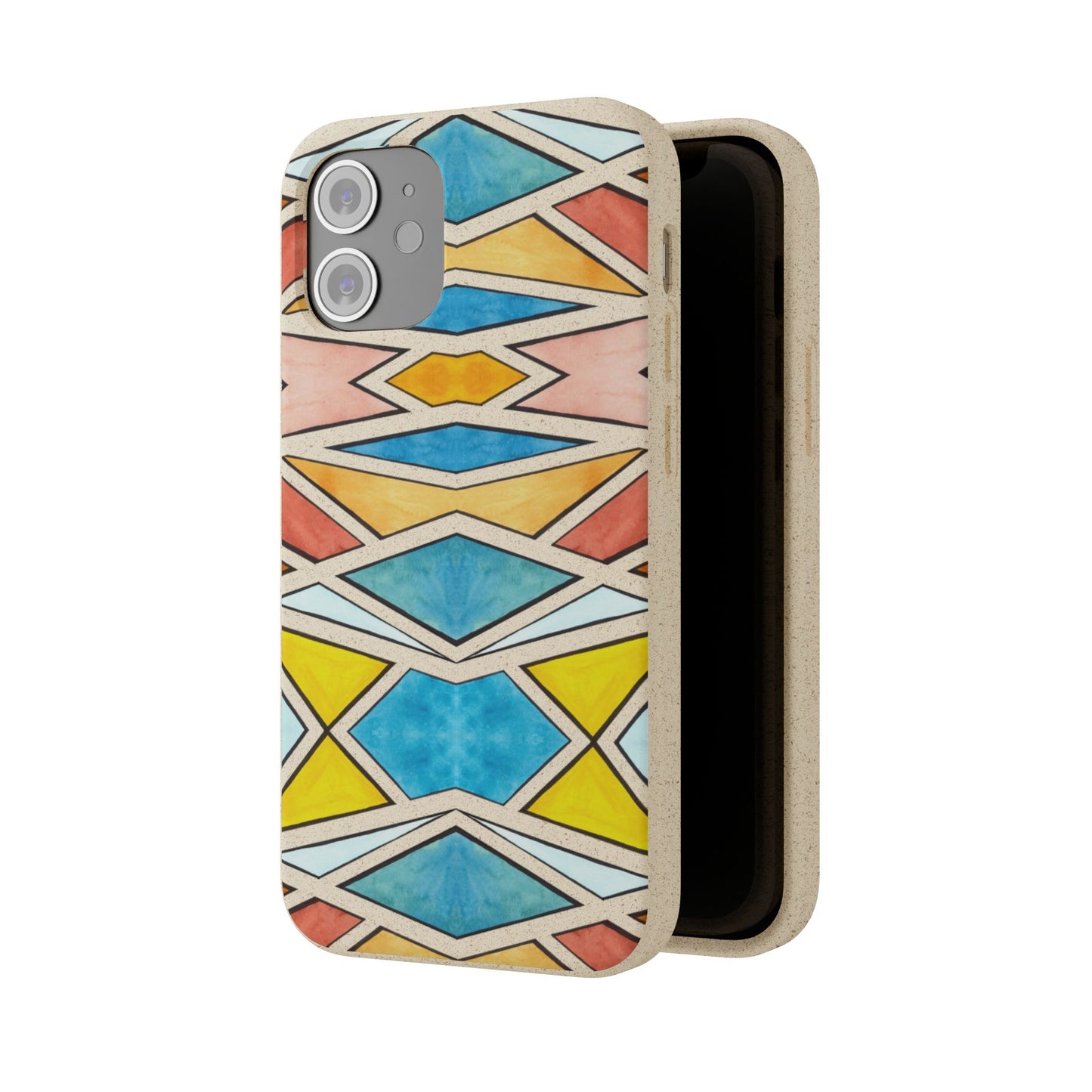kaleidoscope sunset — biodegradable phone case