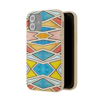 Kaleidoscope Sunset — Biodegradable Phone Case