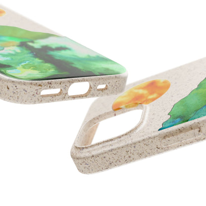 Biodegradable & MagSafe® Phone Case — Mountain Sunset