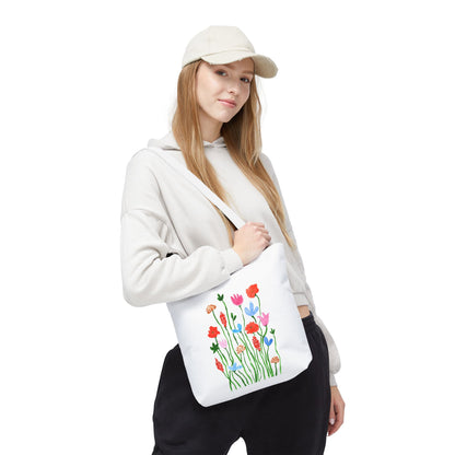 Whimsical Flower Tote Bag