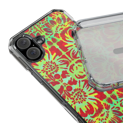 Lotus Bloom — MagSafe® Compatible Clear Phone Case