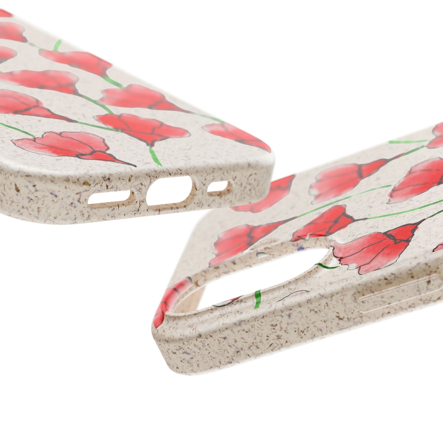 biodegradable & magsafe® phone case — poppy