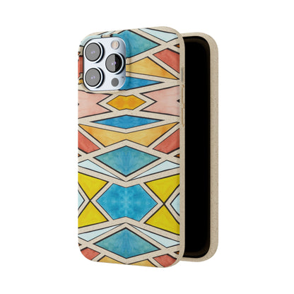 Kaleidoscope Sunset — Biodegradable Phone Case
