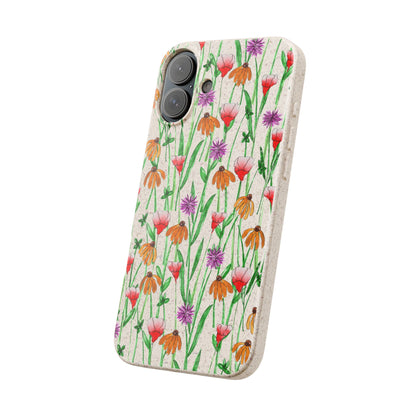 Wildflower Garden — Biodegradable Phone Case