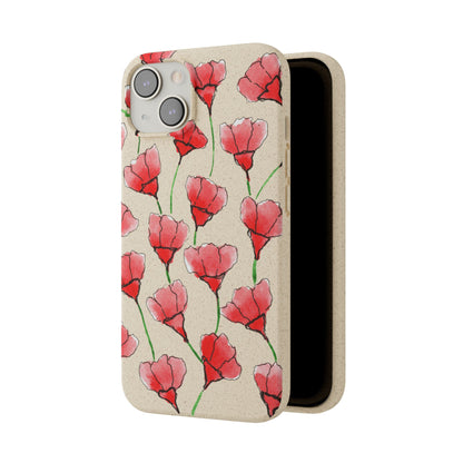 Biodegradable & MagSafe® Phone Case — Poppy