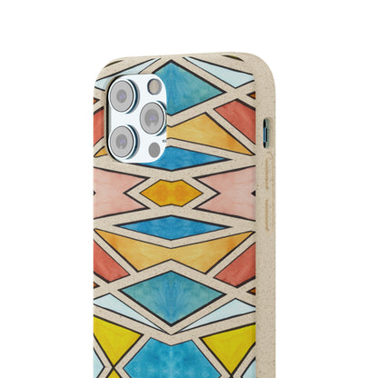Kaleidoscope Sunset — Biodegradable Phone Case