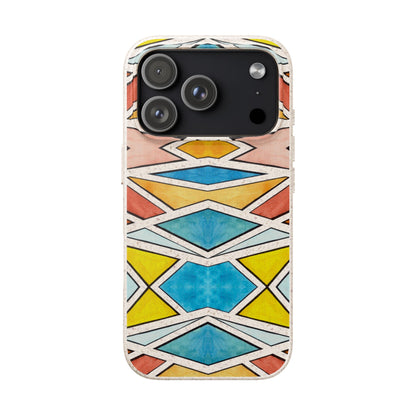 Kaleidoscope Sunset — Biodegradable Phone Case