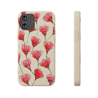 Biodegradable & MagSafe® Phone Case — Poppy