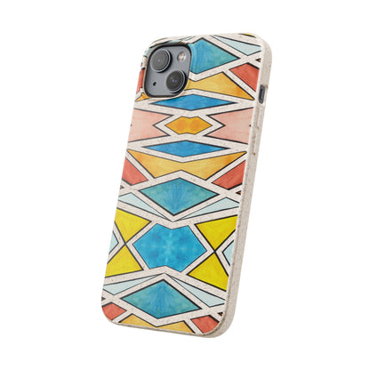 Kaleidoscope Sunset — Biodegradable Phone Case