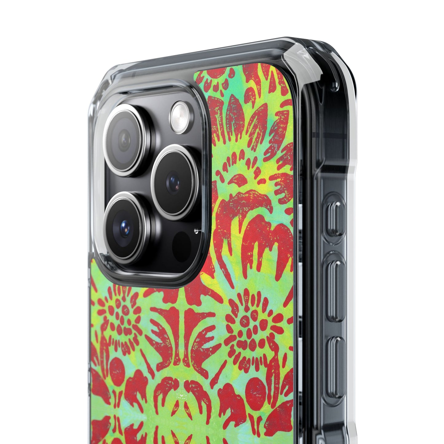 lotus bloom — magsafe® compatible clear phone case