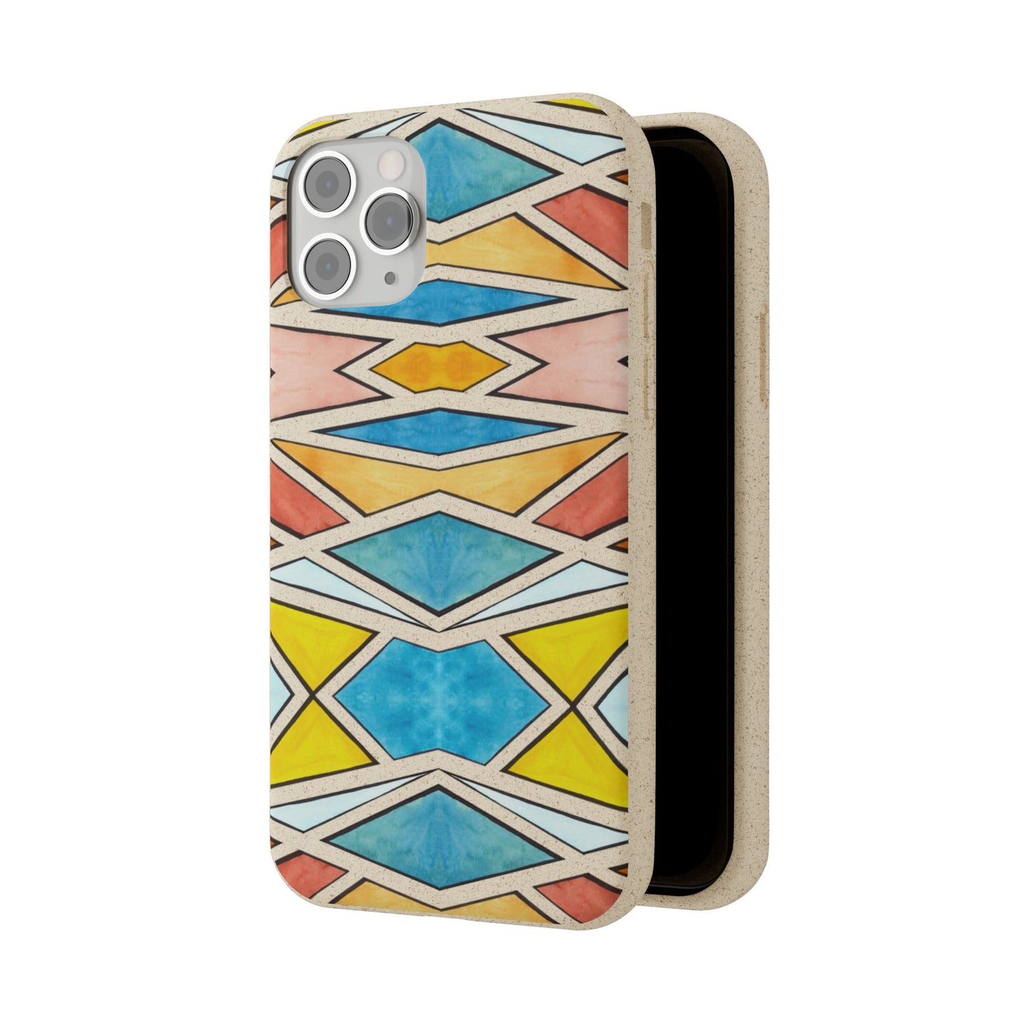 kaleidoscope sunset — biodegradable phone case