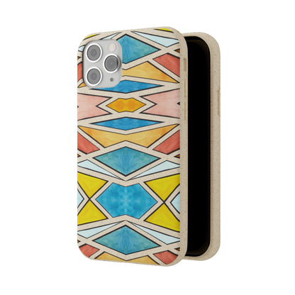 Kaleidoscope Sunset — Biodegradable Phone Case