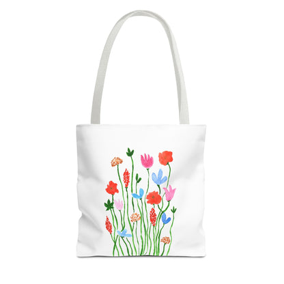 Whimsical Flower Tote Bag