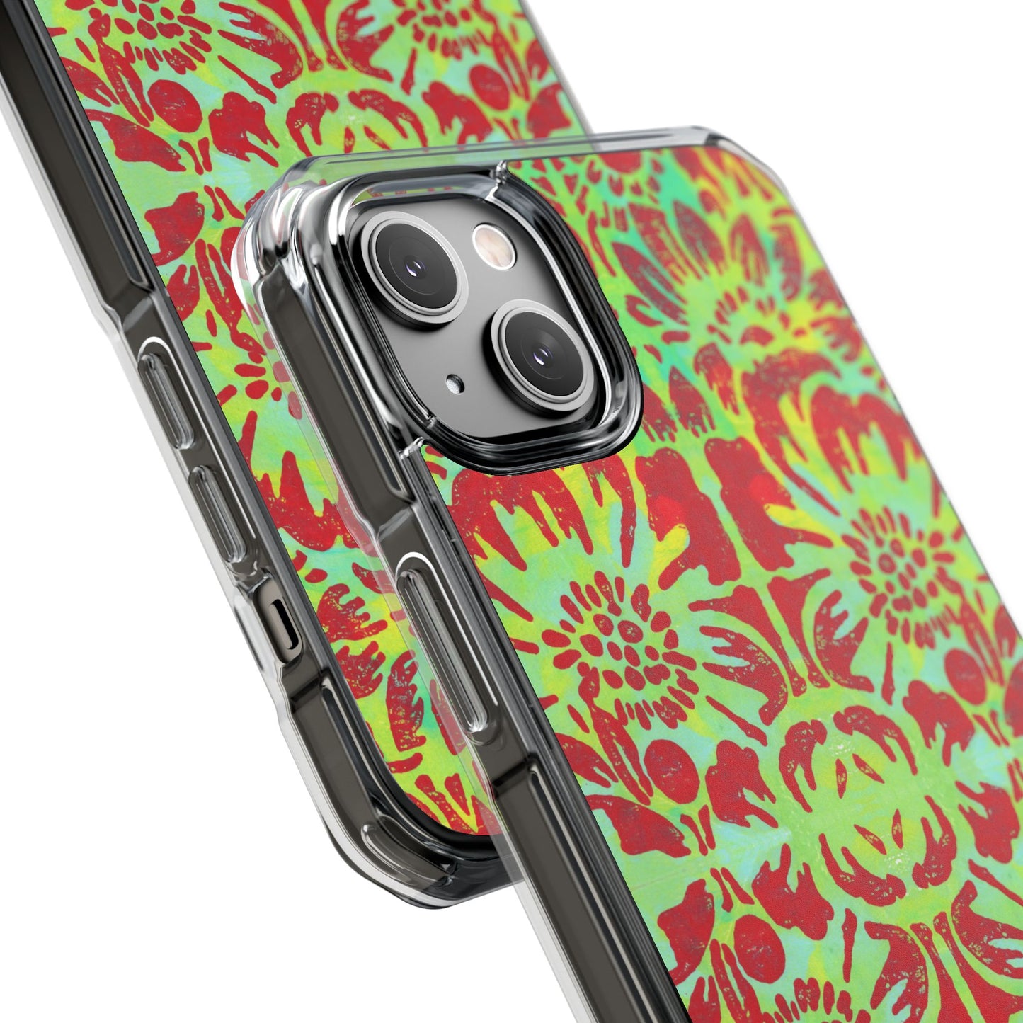 lotus bloom — magsafe® compatible clear phone case