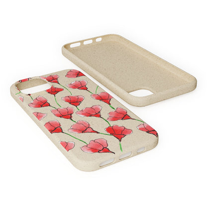 Biodegradable & MagSafe® Phone Case — Poppy