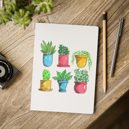 Potted Plants Softcover Journal