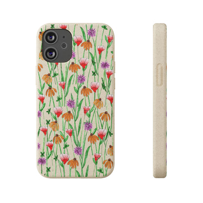 Wildflower Garden — Biodegradable & MagSafe® Phone Case