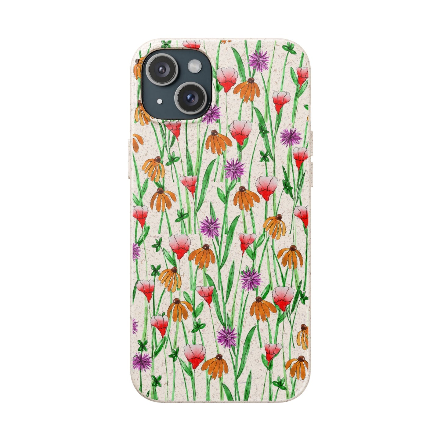 wildflower garden — biodegradable & magsafe® phone case