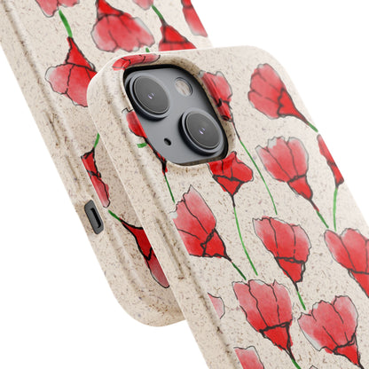 Biodegradable & MagSafe® Phone Case — Poppy