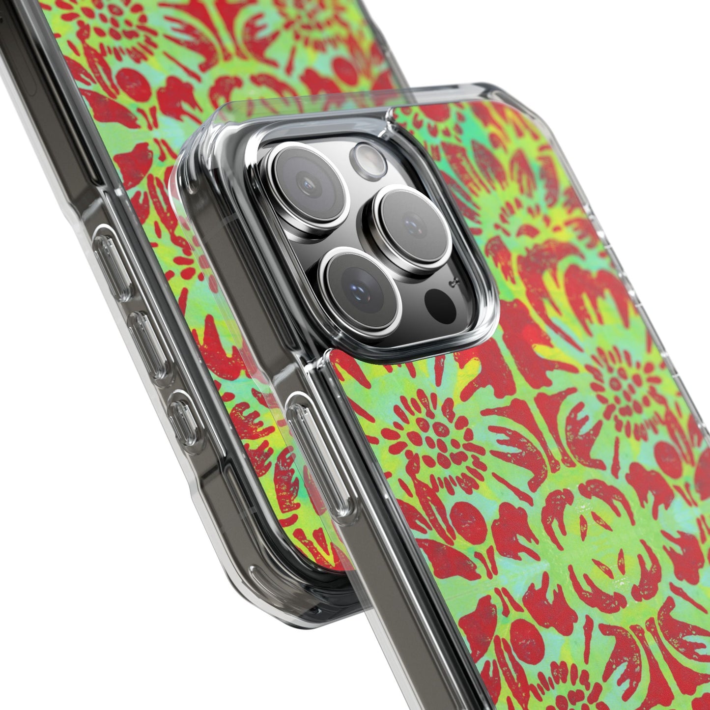 lotus bloom — magsafe® compatible clear phone case