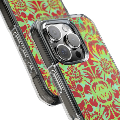 Lotus Bloom — MagSafe® Compatible Clear Phone Case