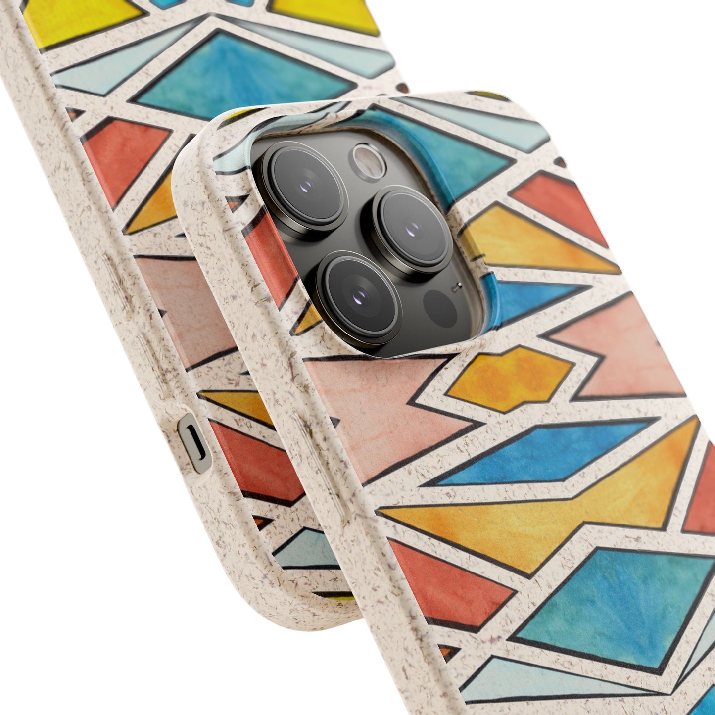 kaleidoscope sunset — biodegradable phone case