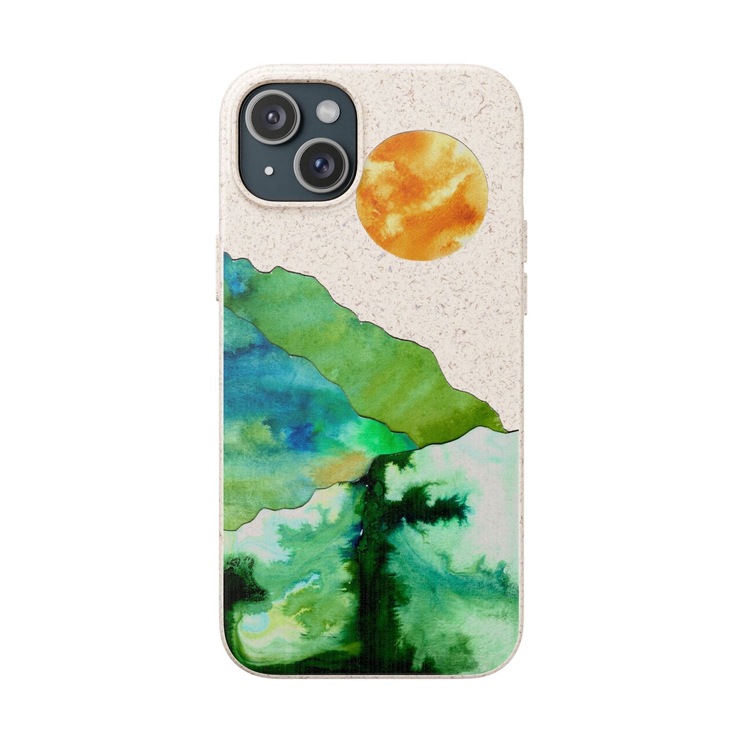 biodegradable & magsafe® phone case — mountain sunset