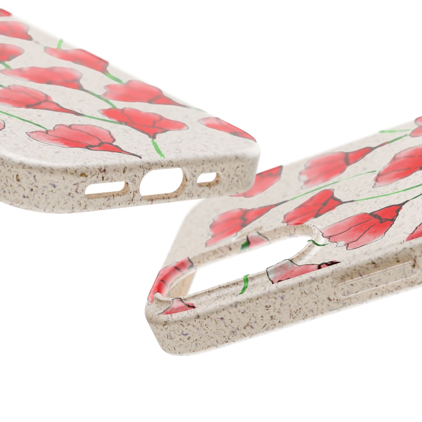 biodegradable & magsafe® phone case — poppy