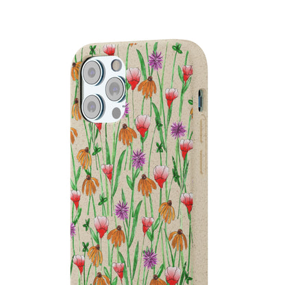 Wildflower Garden — Biodegradable & MagSafe® Phone Case