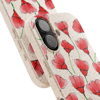 Biodegradable & MagSafe® Phone Case — Poppy