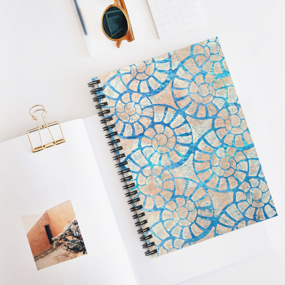 shell yeah! spiral notebook