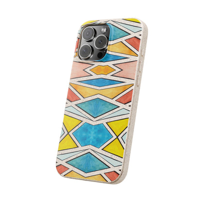Kaleidoscope Sunset — Biodegradable Phone Case