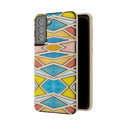 Kaleidoscope Sunset — Biodegradable Phone Case