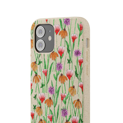 Wildflower Garden — Biodegradable Phone Case