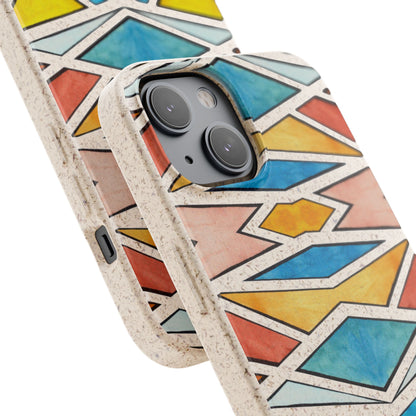 Kaleidoscope Sunset — Biodegradable Phone Case