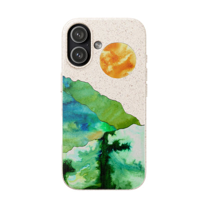 Biodegradable & MagSafe® Phone Case — Mountain Sunset