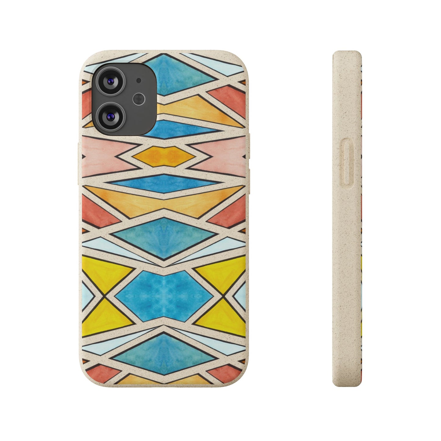 kaleidoscope sunset — biodegradable phone case