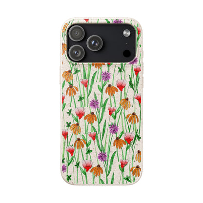 Wildflower Garden — Biodegradable Phone Case