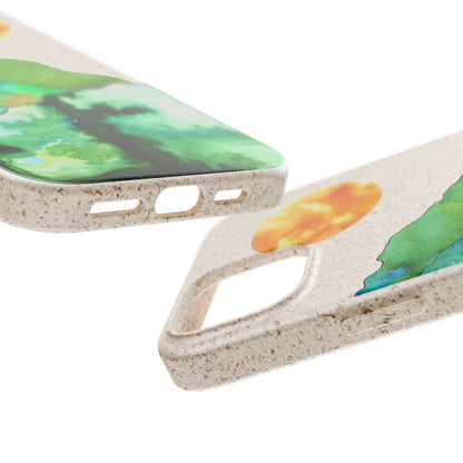 Biodegradable & MagSafe® Phone Case — Mountain Sunset