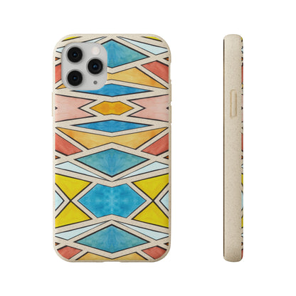 Kaleidoscope Sunset — Biodegradable Phone Case