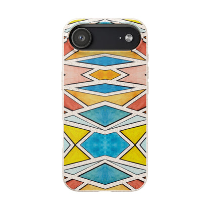 Kaleidoscope Sunset — Biodegradable Phone Case