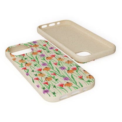 Wildflower Garden — Biodegradable & MagSafe® Phone Case