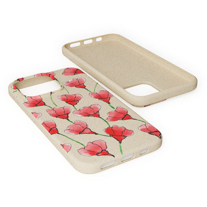 Biodegradable & MagSafe® Phone Case — Poppy